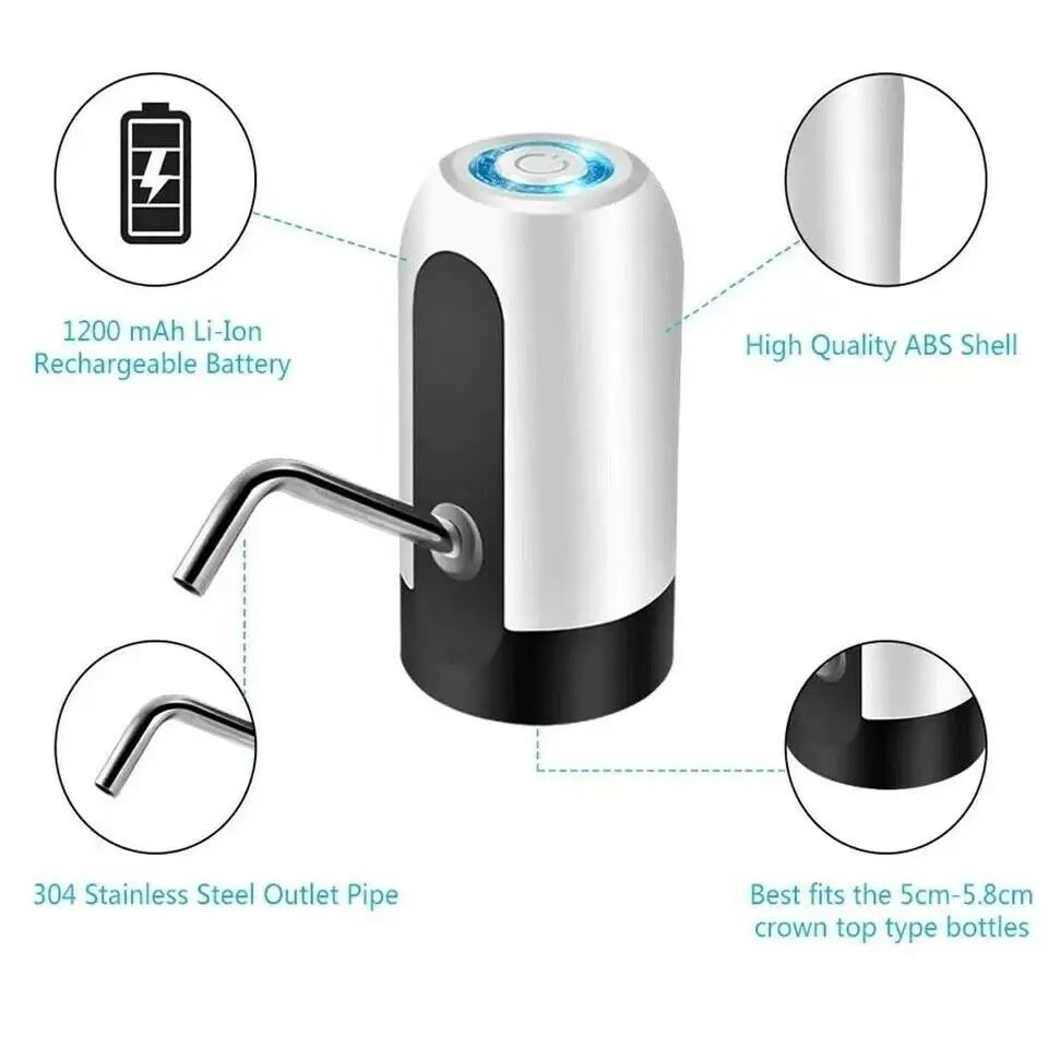 Electric Automatic Water Pump Drinking Water Bottle Pump - Sacodise shop