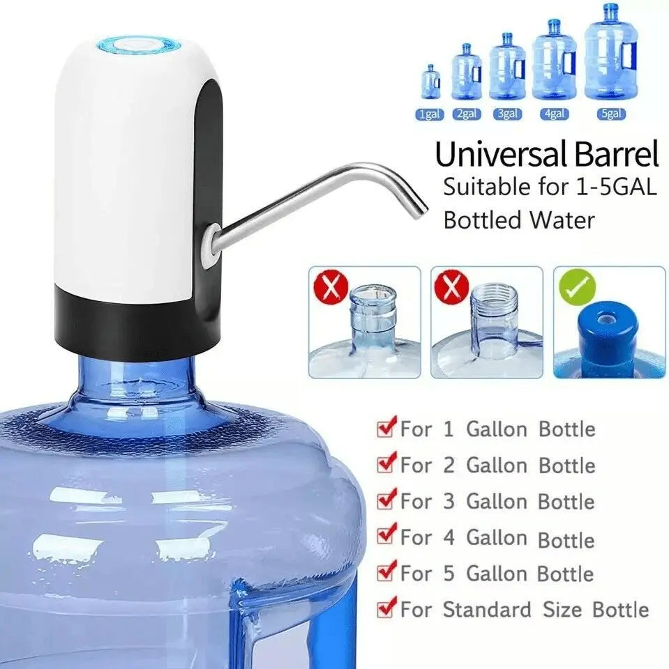 Electric Automatic Water Pump Drinking Water Bottle Pump - Sacodise shop