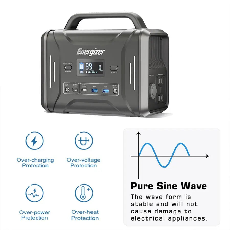 Energizer PPS320 320Wh Portable Power Station - Sacodise shop