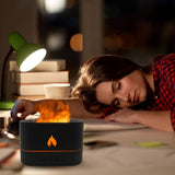 Essential Oil Diffuser With Flaming Effect And Timer - Sacodise shop