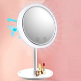 Fan LED Light Makeup Mirror - Sacodise shop