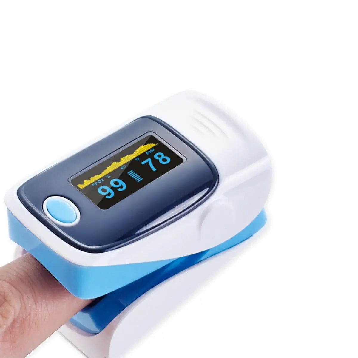 Fingertip Pulse Oximeter And Blood Oxygen Saturation Monitor With LED - Sacodise shop