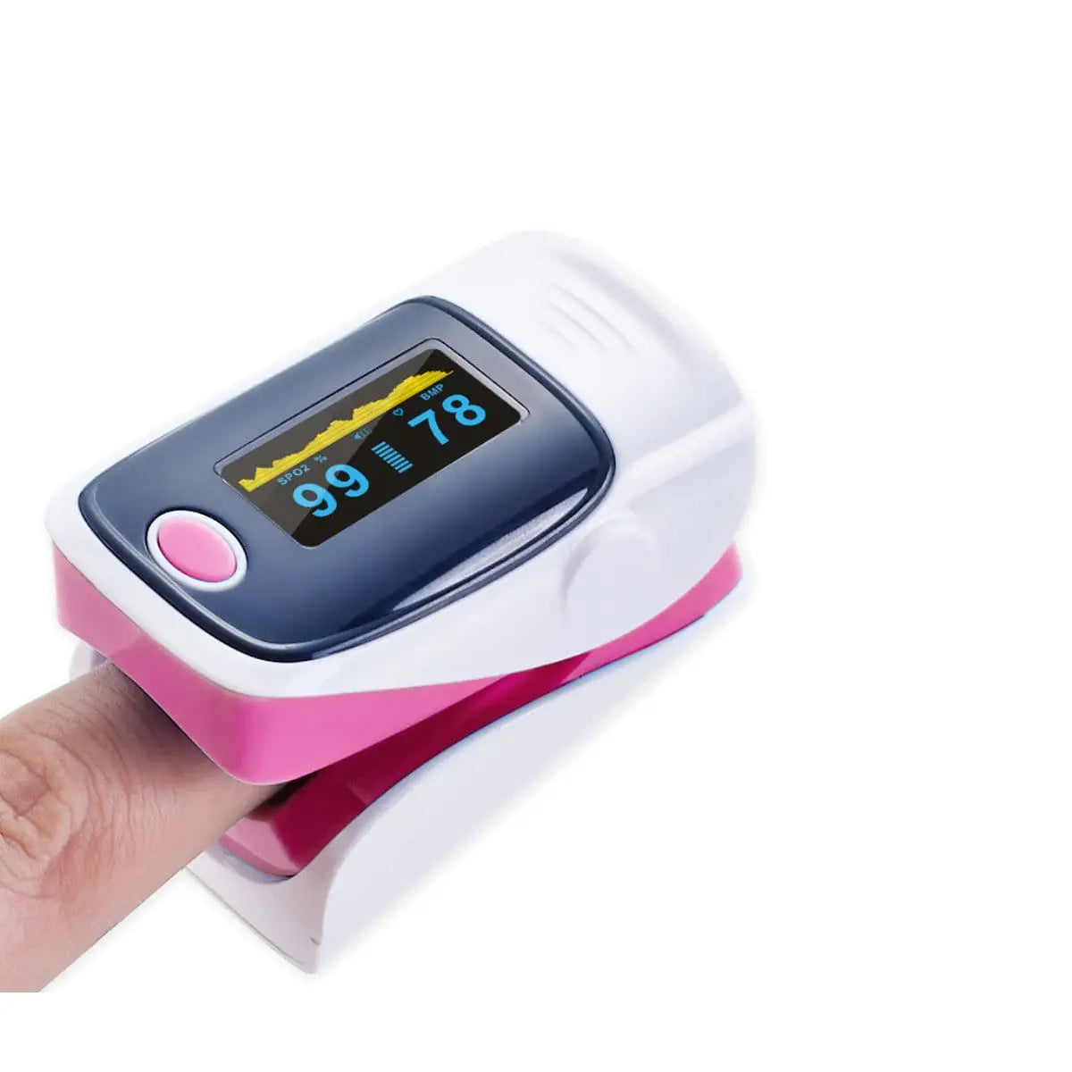 Fingertip Pulse Oximeter And Blood Oxygen Saturation Monitor With LED - Sacodise shop