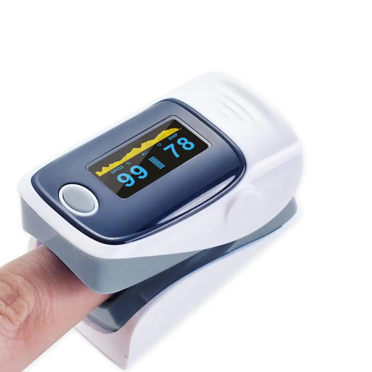 Fingertip Pulse Oximeter And Blood Oxygen Saturation Monitor With LED - Sacodise shop