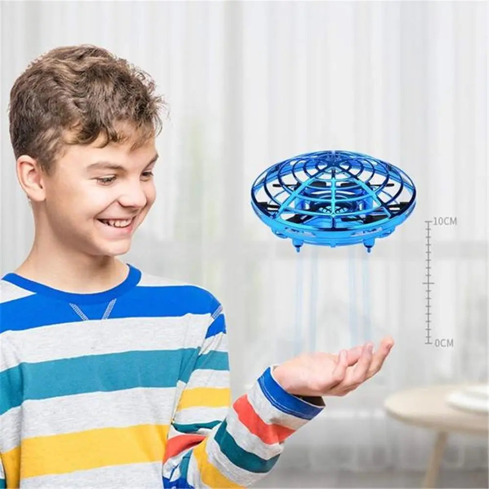 Flying Helicopter Mini drone UFO RC Drone Infraed Induction Aircraft - Sacodise shop