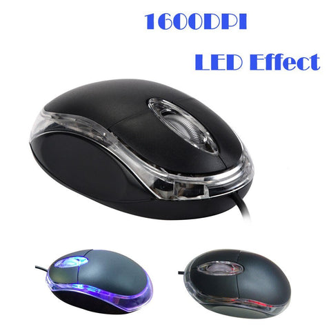 For PC Laptop 1200 DPI USB Wired Optical Gaming - Sacodise shop