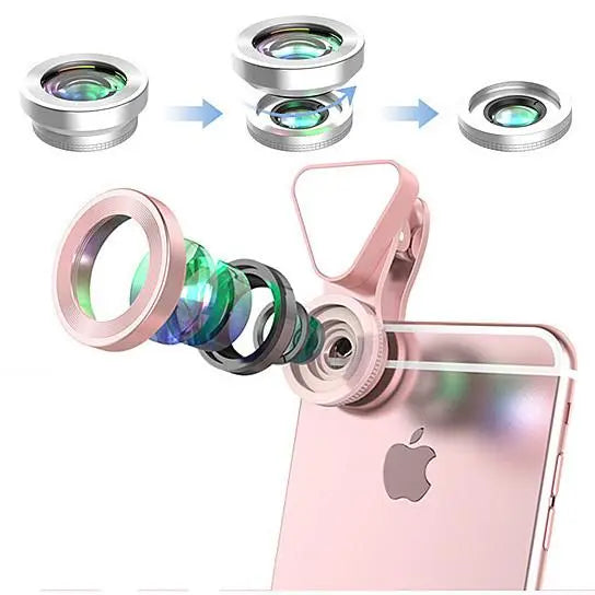 Glow Face 3 In 1 Photo Lens And Fill Lighting Clip Product vendor