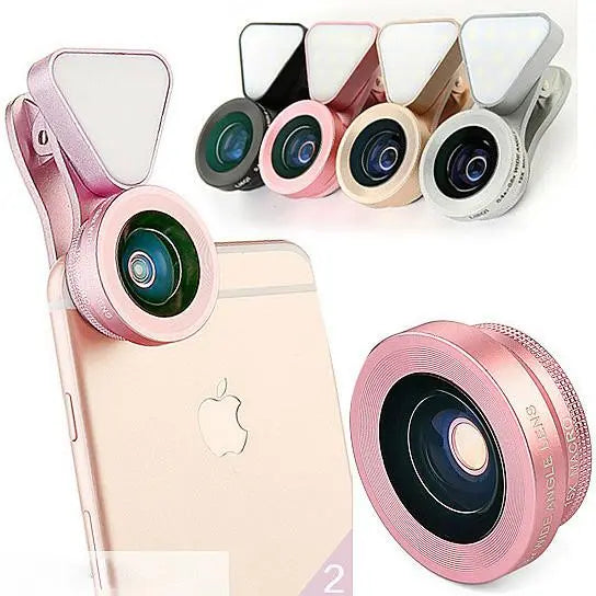 Glow Face 3 In 1 Photo Lens And Fill Lighting Clip Product vendor