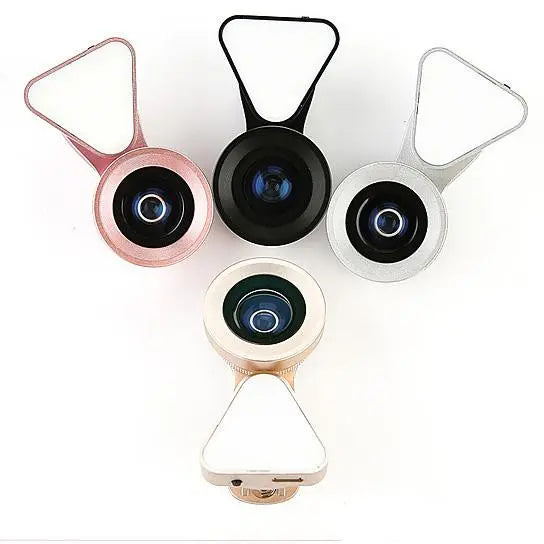 Glow Face 3 In 1 Photo Lens And Fill Lighting Clip Product vendor