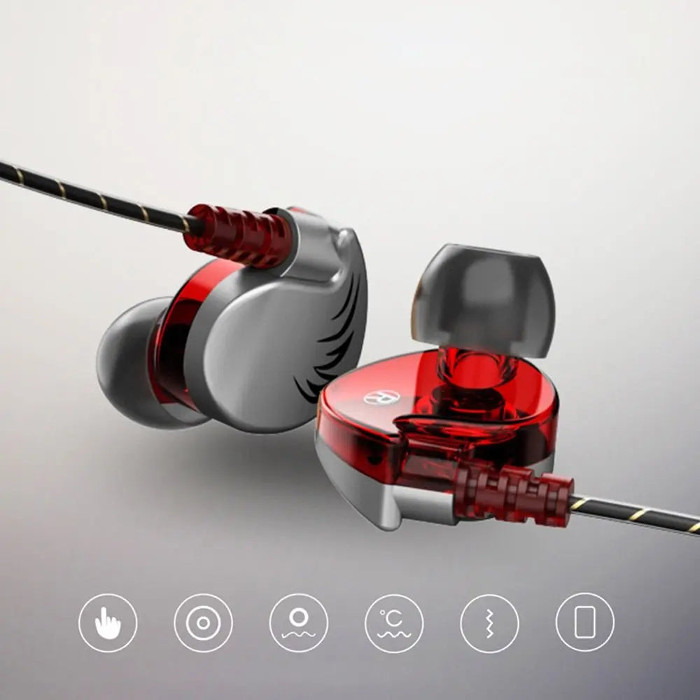 Headphone HIFI QKZ CK7 In Ear Earphone - Sacodise shop