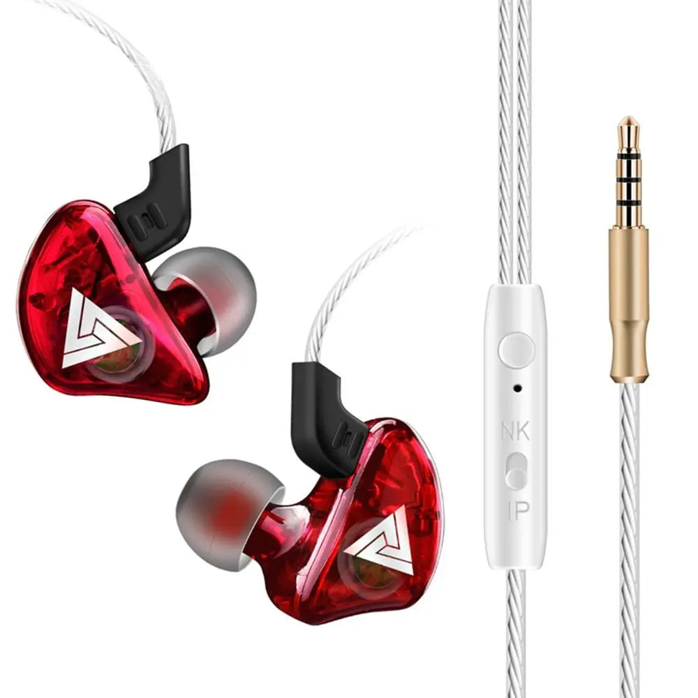 Headphone QKZ CK5 In Ear Earphone Stereo - Sacodise shop