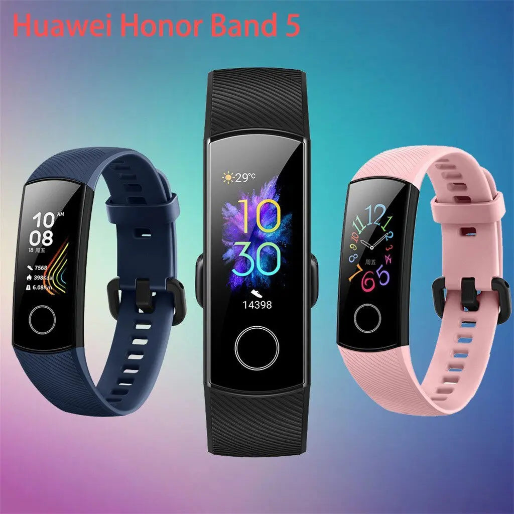 Huawei Honor Band 5 Smartband AMOLED Oxygen Blood - Sacodise shop