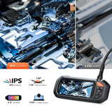 Industrial Borescope 1080P Dual Lens 4.3in IPS Screen Endoscope with 7 - Sacodise shop