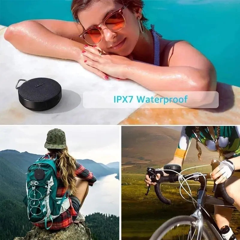 IPX7 Waterproof Portable Sport Bluetooth Speaker With Bike Mount - Sacodise shop