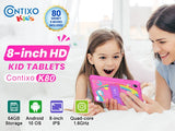 K80 8-Inch Kids Educational Tablet - 2GB + 64GB - Sacodise shop