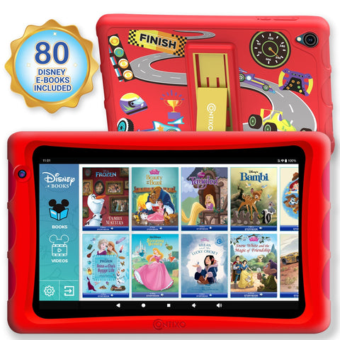 K80 Red 8-Inch Kids Educational Tablet - 2GB + 64GB - Sacodise shop