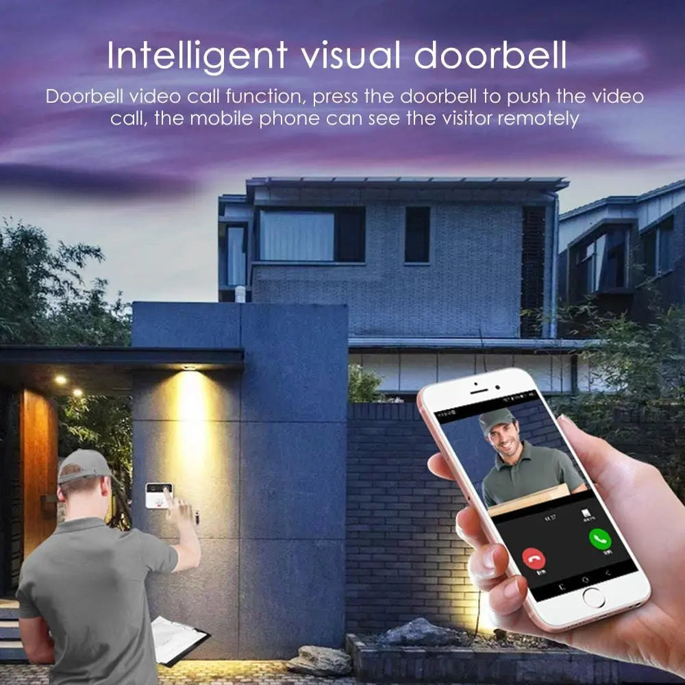 Knock Knock Video Doorbell WiFi Enabled - Sacodise shop