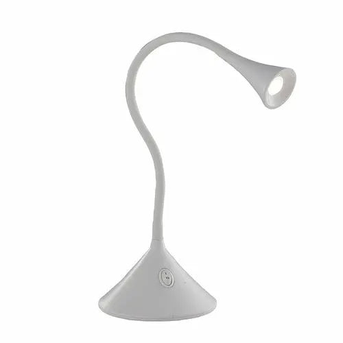 Lampada da lettura LED NEWTON in metallo e silicone con luce - Sacodise shop