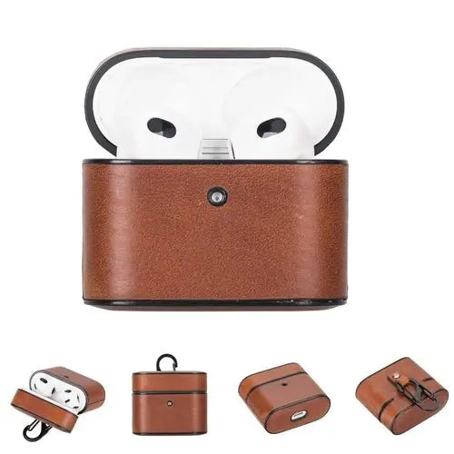 Laramie Leather Case for Apple AirPods 3 - Sacodise shop