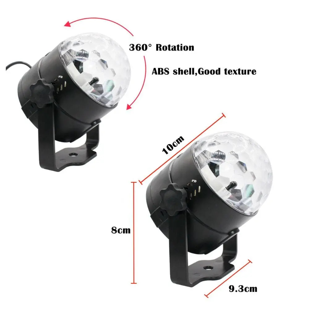 LED Party Projector Light with Sound Activation - Sacodise shop