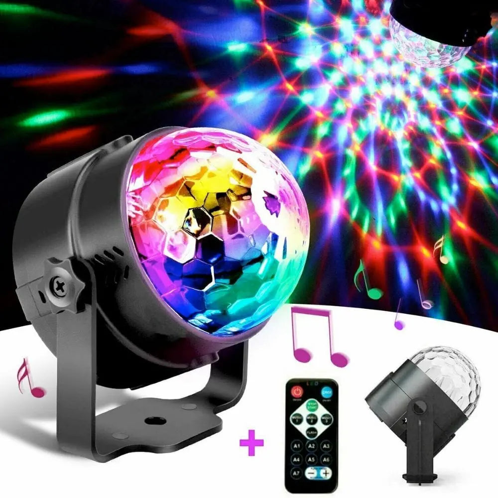 LED Party Projector Light with Sound Activation - Sacodise shop