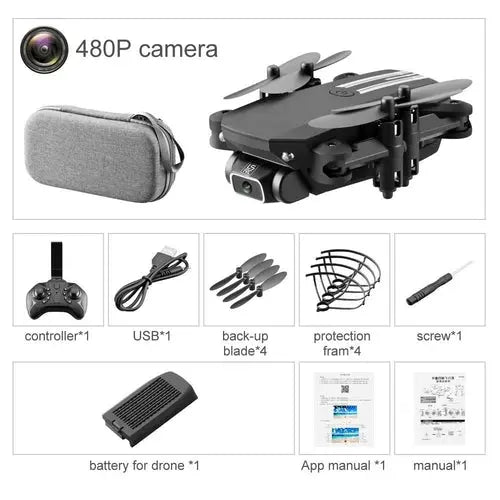 LSRC Adults 4K Drone, Kid Video Camera RC Aircraft, Birthday Gifts for - Sacodise shop