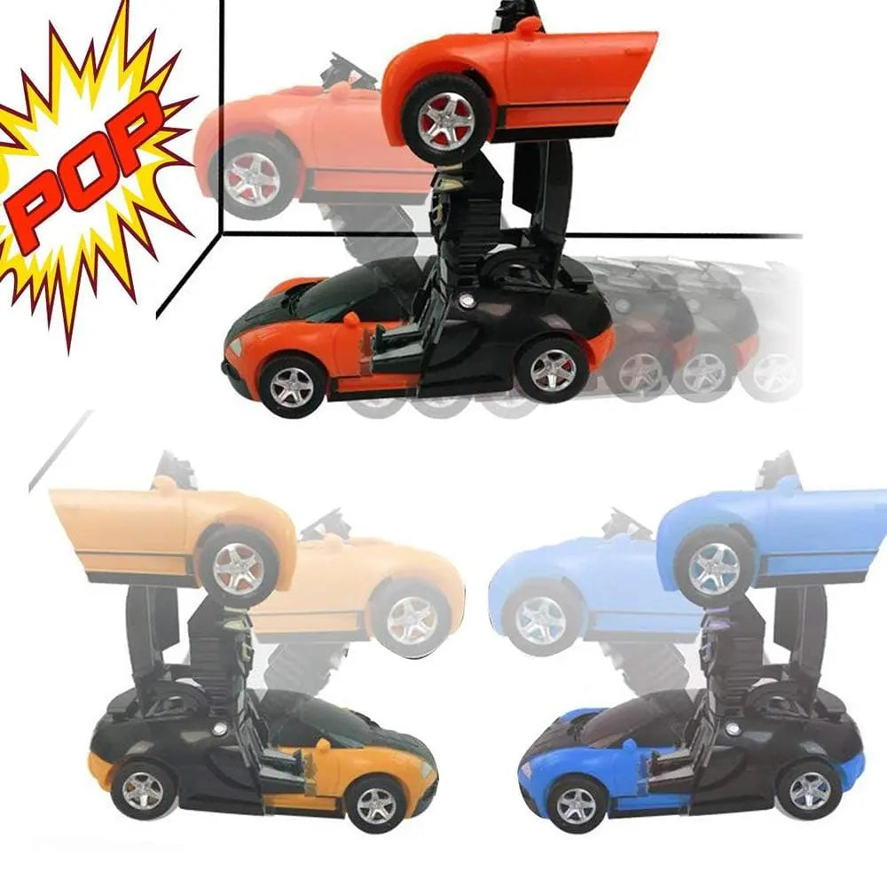 Magic Cartoon Robot Sports Kids Transformation Car Electronic Game - Sacodise shop