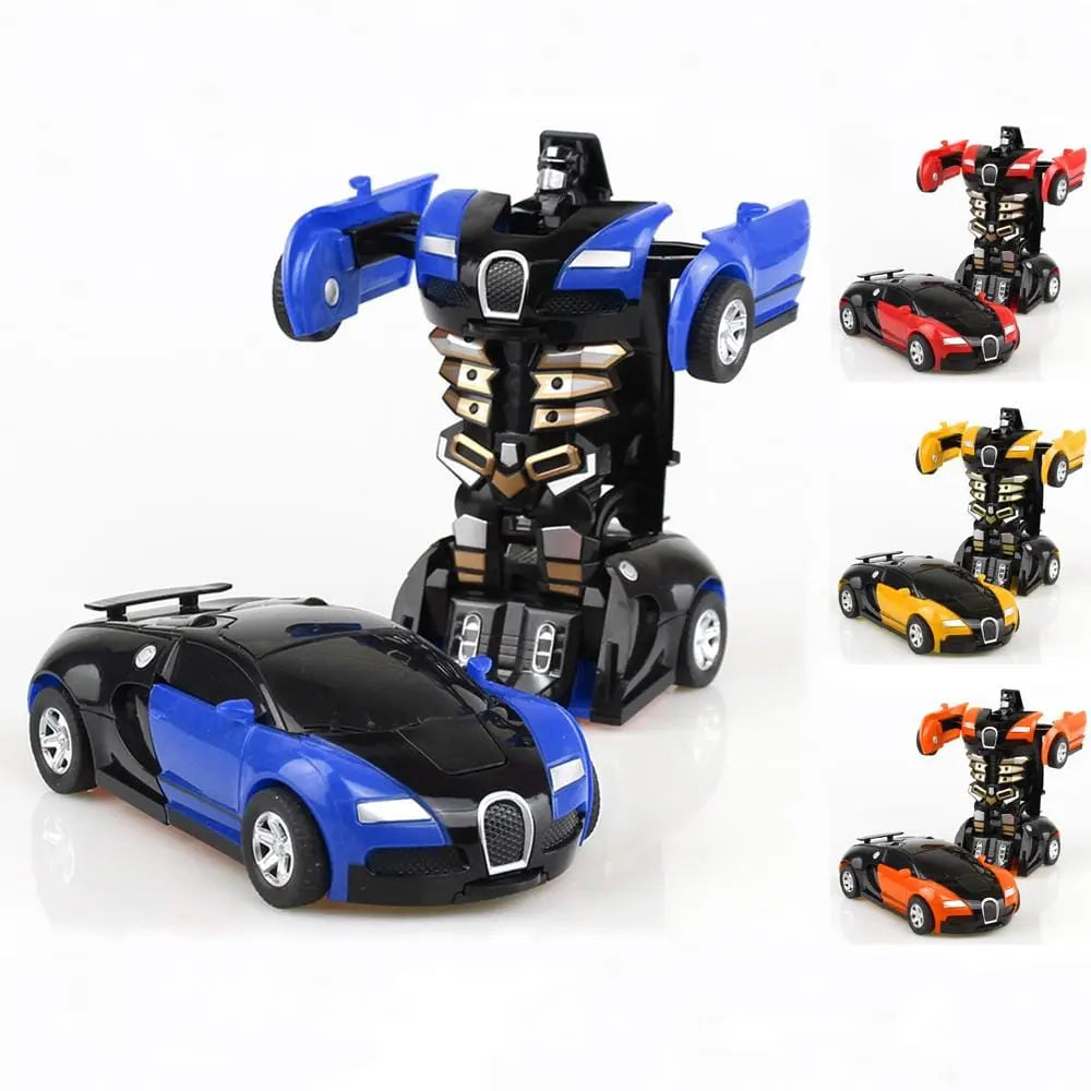 Magic Cartoon Robot Sports Kids Transformation Car Electronic Game - Sacodise shop