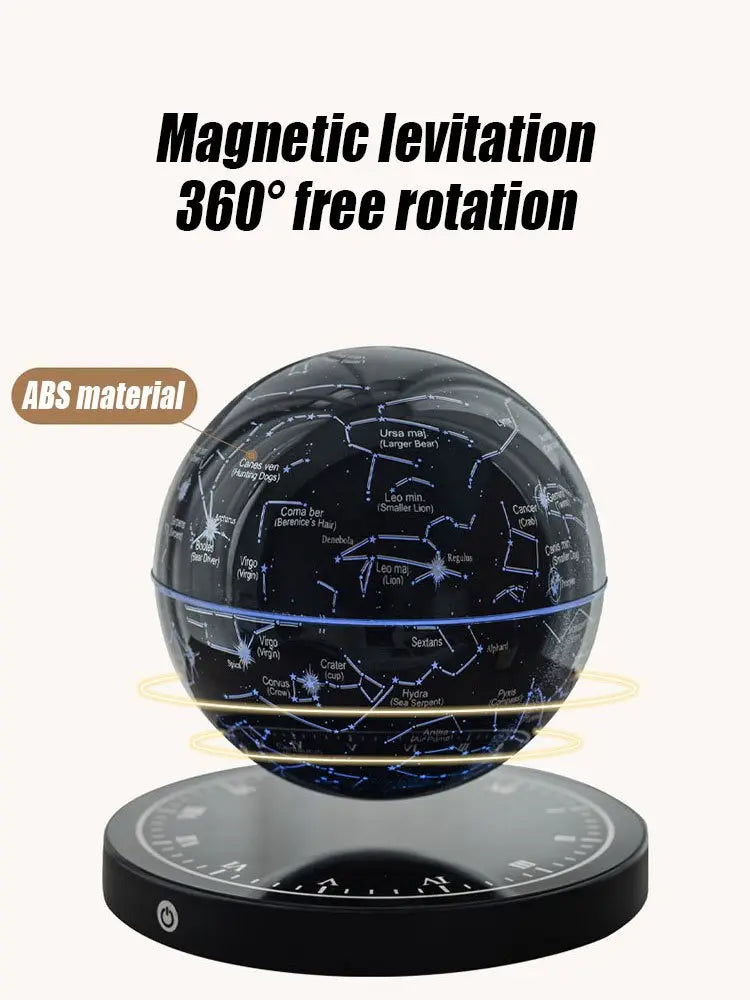 Magnetic Levitation Moon Table Lamp RGB Floating Ball Lamp Night Light - Sacodise shop