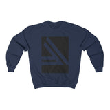 Men's Double Slanted Logo Crewneck Sweatshirt - Sacodise shop