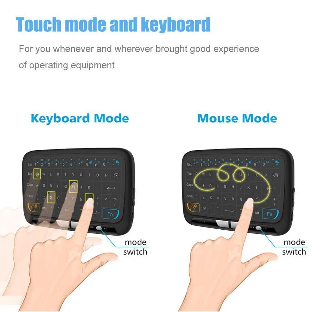 Mini H18 Wireless Keyboard 2.4GHz Air/Fly Mouse Remote Control Game - Sacodise shop