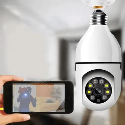 Mini WIRELESS WIFI LIGHT BULB CAMERA SECURITY CAMERA - Sacodise shop