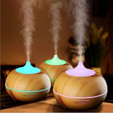 Mistyrious Essential Oil Humidifier Natural Oak Design With Easy - Sacodise shop