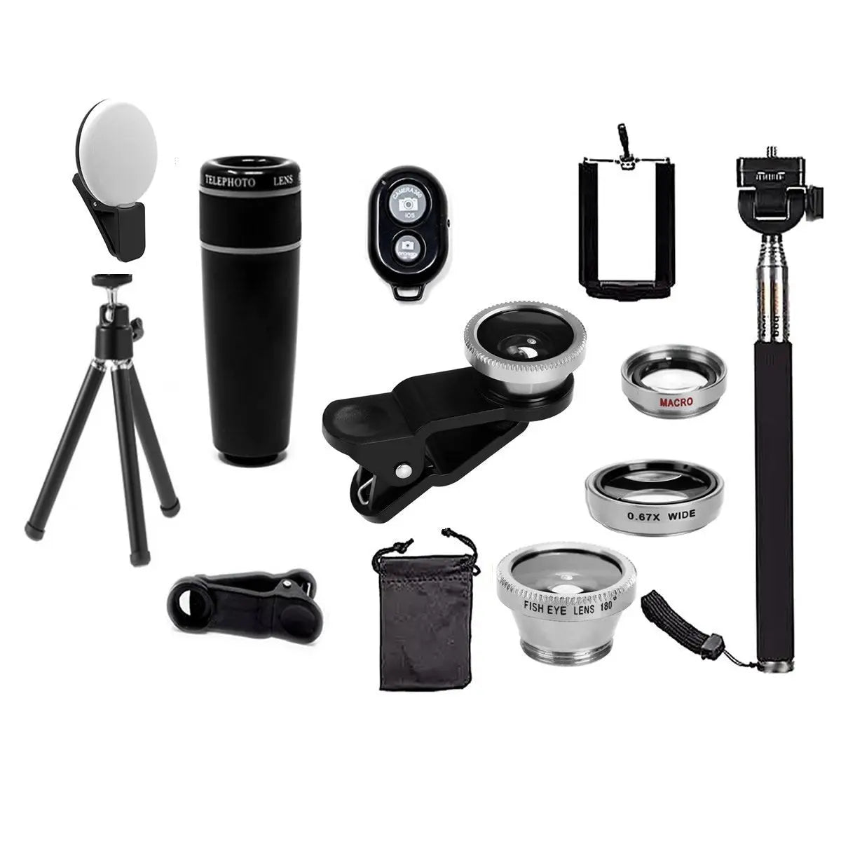 11 in 1 Smartphone Camera Lens Kit Product vendor