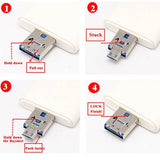 Multifunctionele Card reader SD Micro USB 3.1 - Sacodise shop