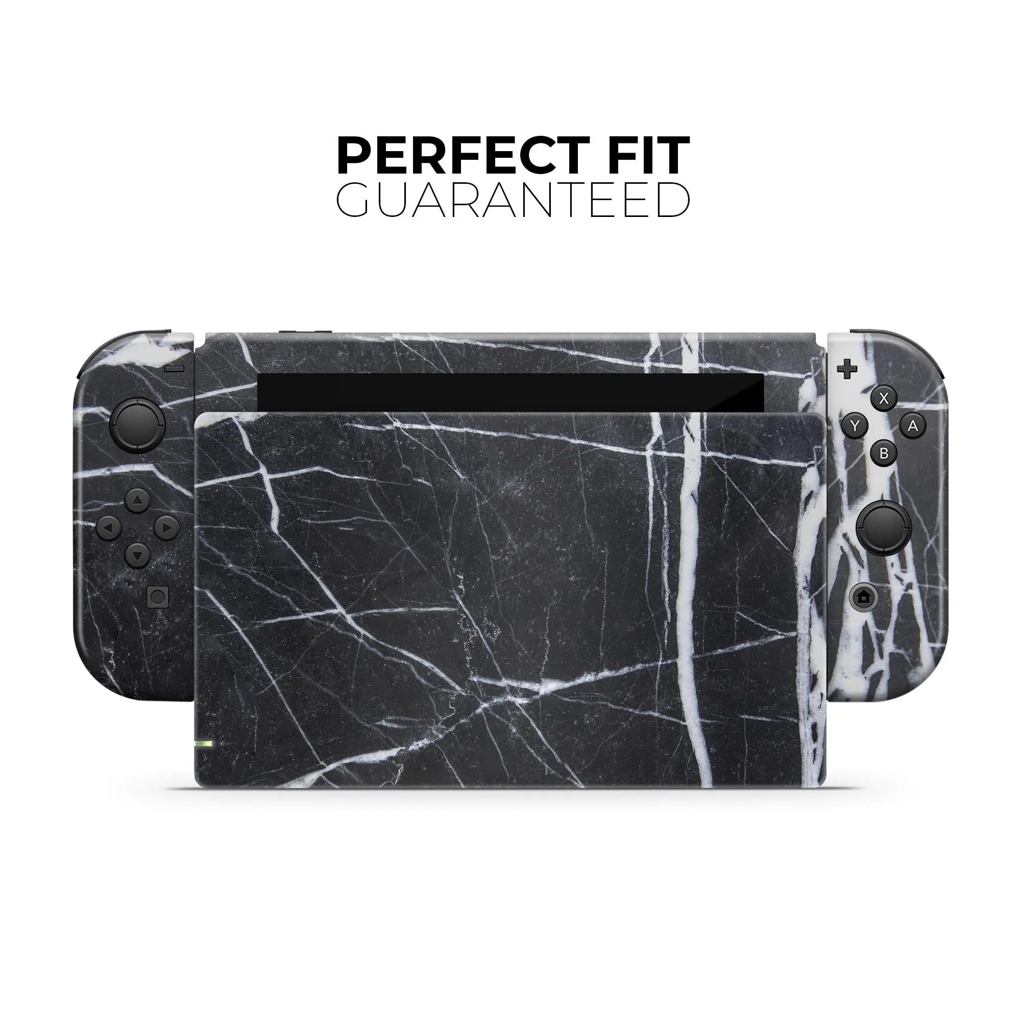 Natural Black & White Marble Stone - Full Body Skin Decal Wrap Kit for - Sacodise shop