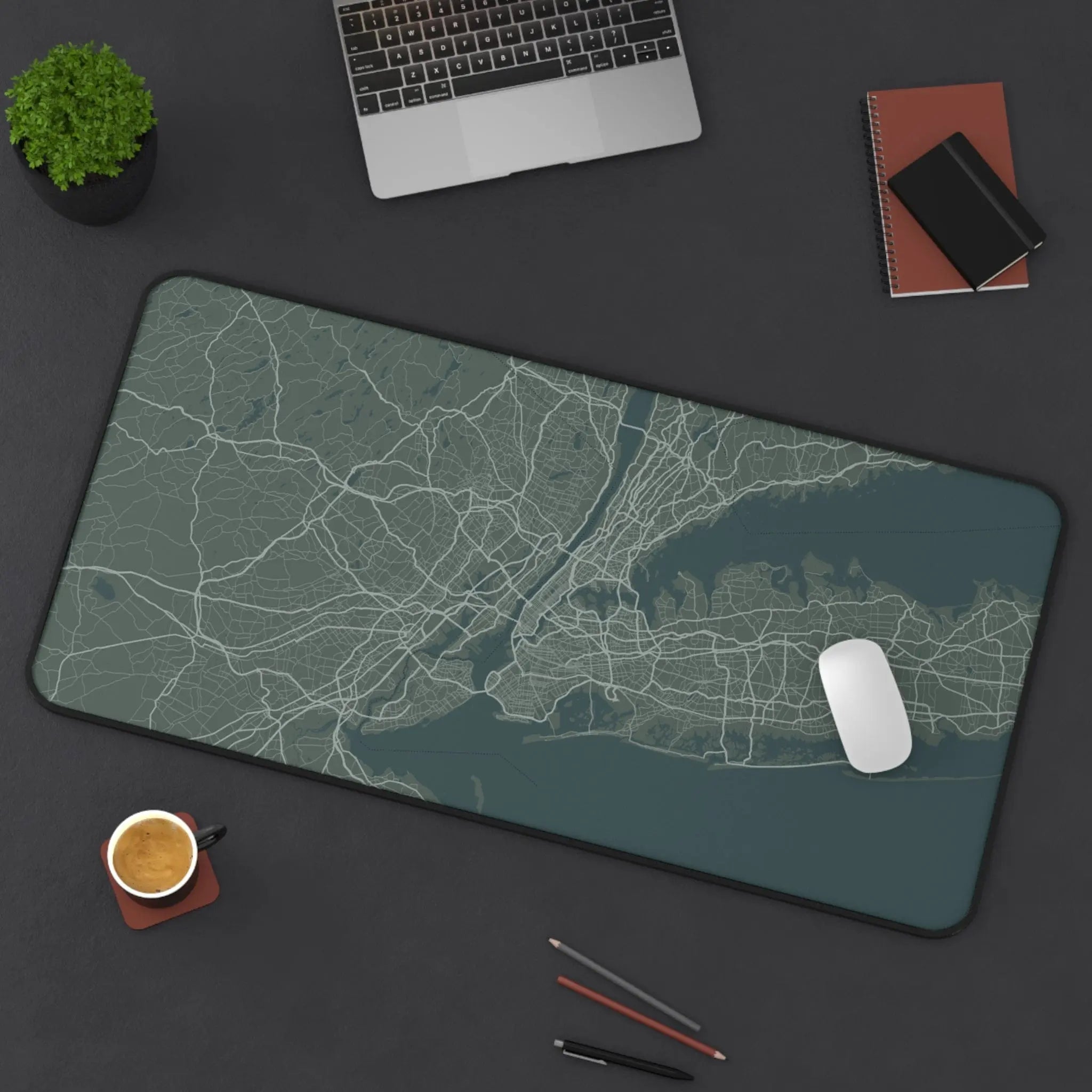 New York Map Desk Mat - Sacodise shop