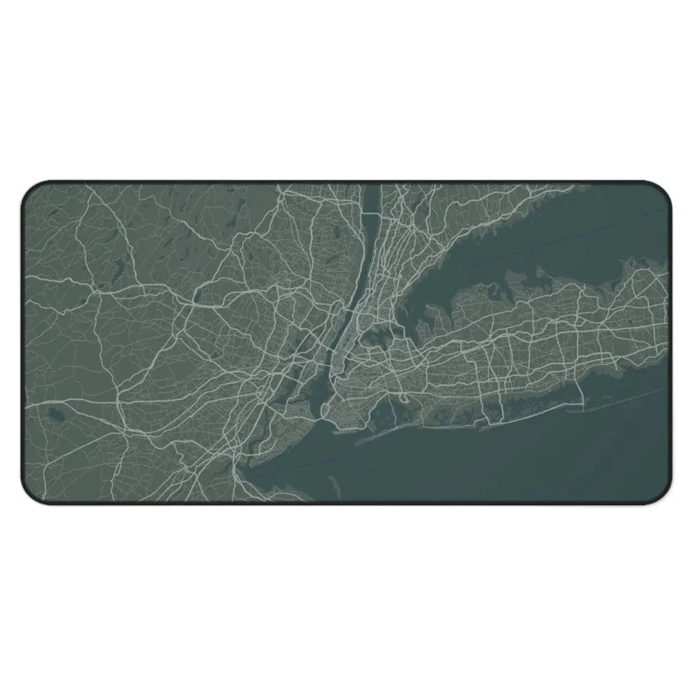 New York Map Desk Mat - Sacodise shop