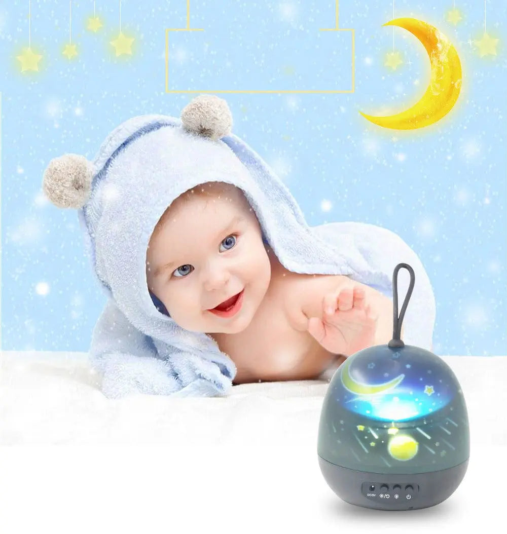 Night Light Projector 360° Rotating 8 Lighting Modes - Sacodise shop