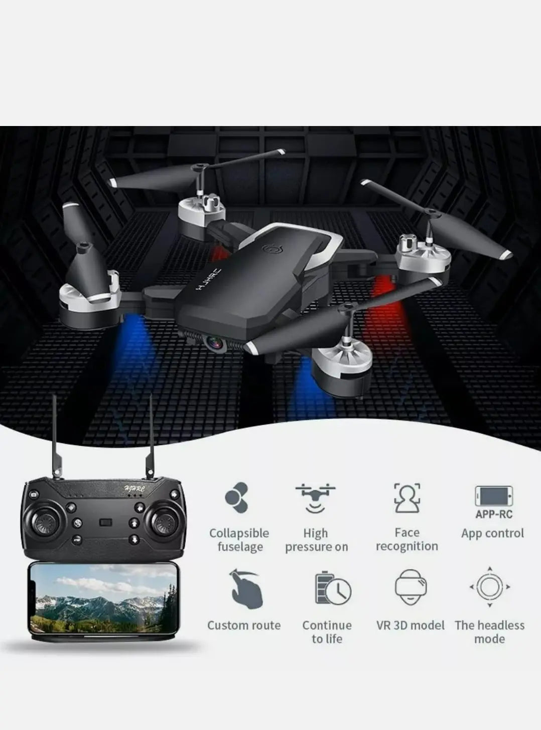 Ninja Dragon J10X WiFi RC Quadcopter Drone with 4K HD Camera - Sacodise shop