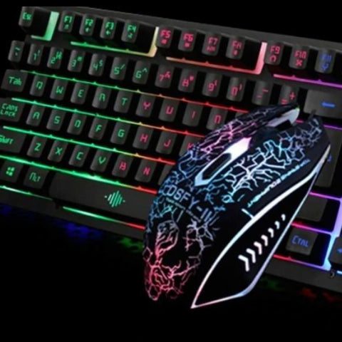 Ninja Dragons Z4 104 Keys LED Flame Gaming Keyboard with 2000 DPI - Sacodise shop
