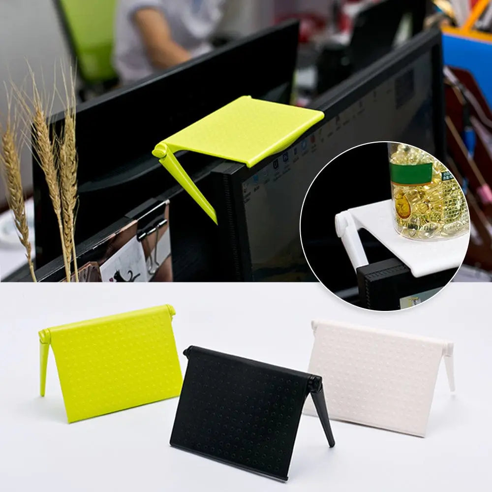 Office Storage Rack Clip Computer Screen Rack - Sacodise shop