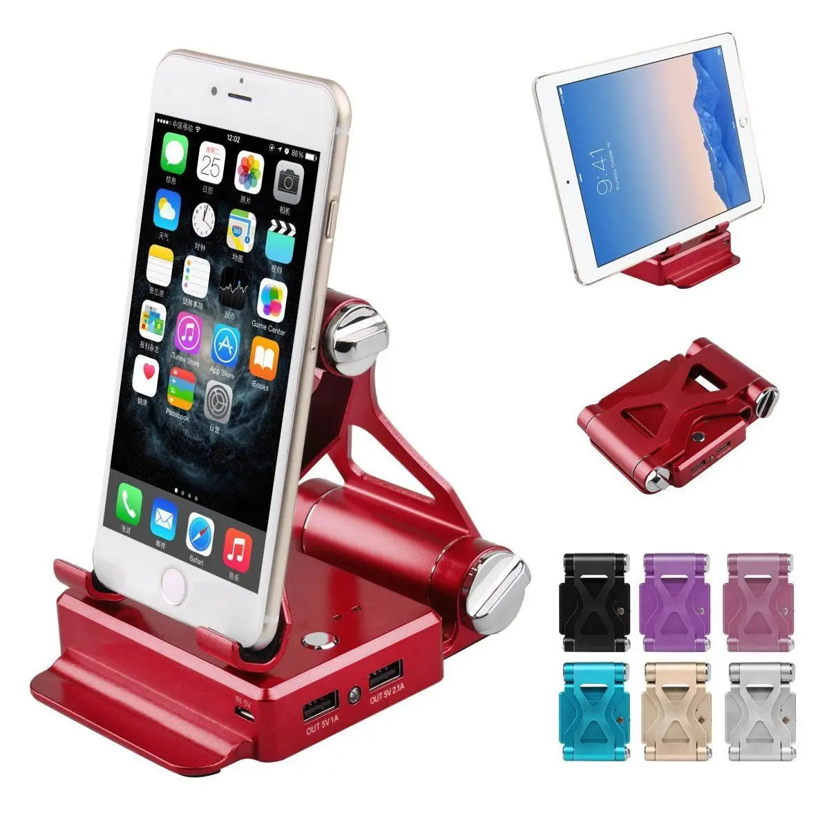 Podium Style Stand With Extended Battery Up To 200% For iPad, iPhone - Sacodise shop