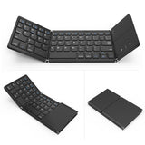 portable mini foldable keyboards Bluetooth Wireless Keyboard with - Sacodise shop