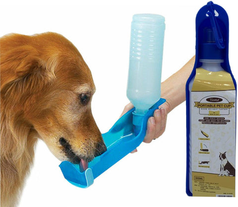 Portable Pet Travel Water Bowl Bottle Feeder Drinking Fountain - Sacodise shop