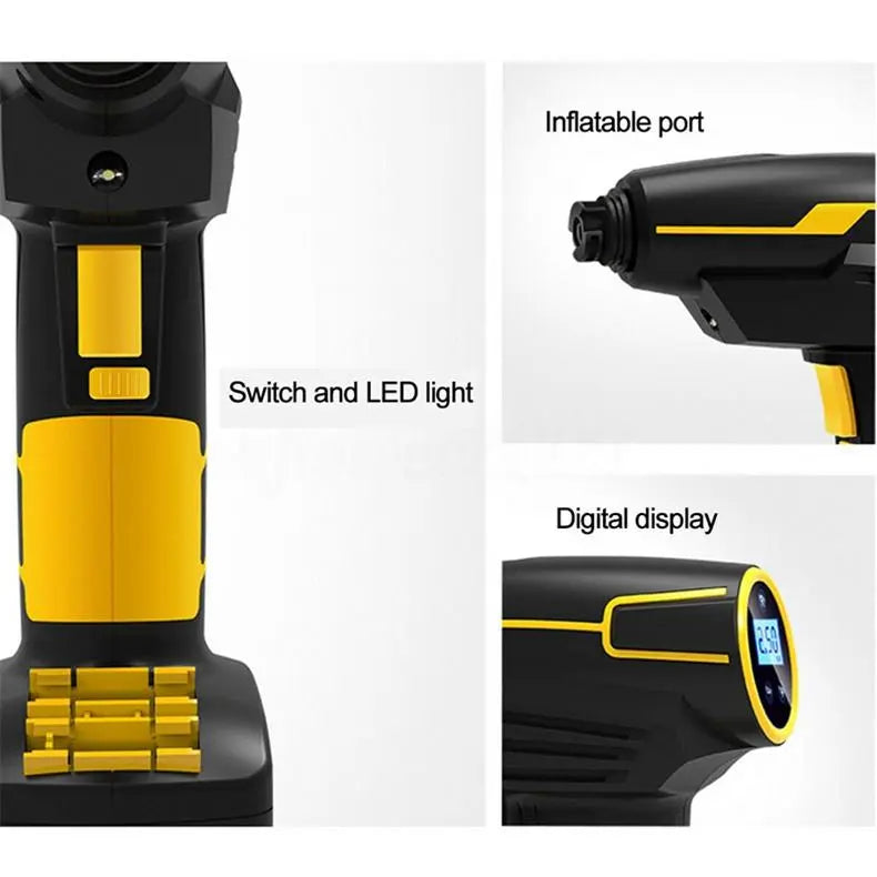 Portable Tire Inflator Air Pump - Sacodise shop