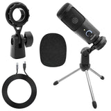 Premium Pro Audio Condenser Recording Microphone RM BLK TRI - Sacodise shop