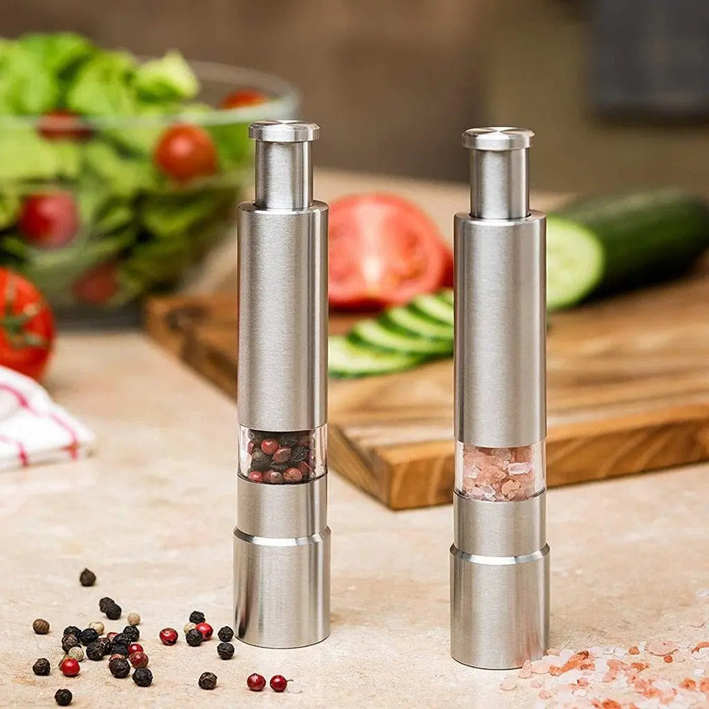 Premium Stainless Steel Salt and Pepper Spice Grinder - Sacodise shop