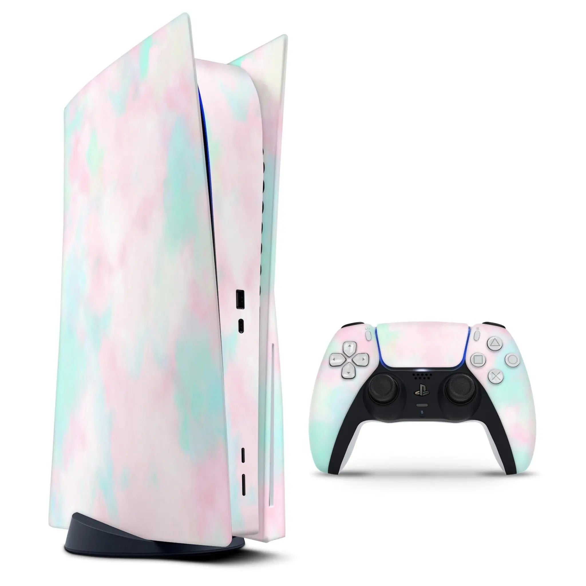 Pretty Pastel Clouds V7 - Full Body Skin Decal Wrap Kit for Sony - Sacodise shop