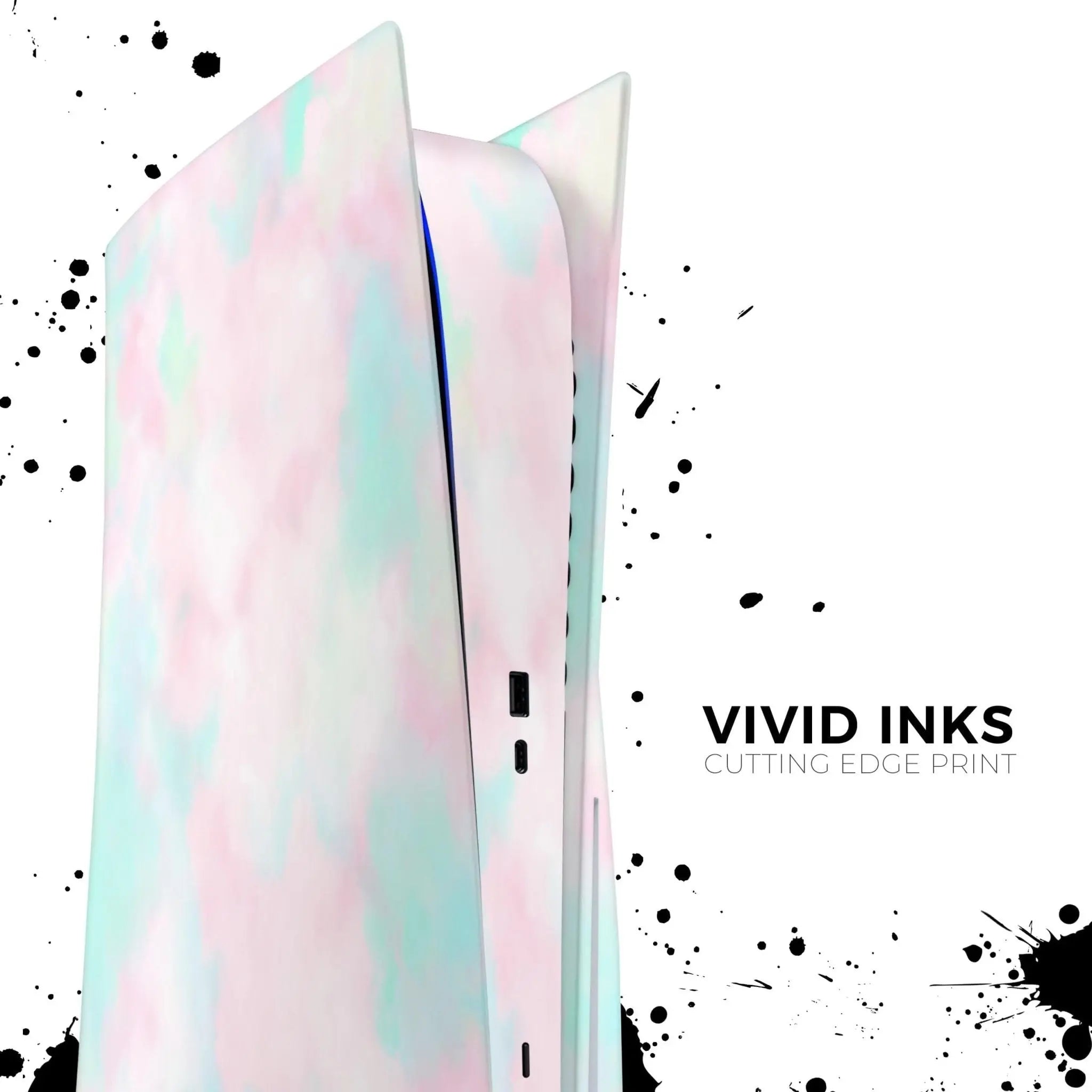 Pretty Pastel Clouds V7 - Full Body Skin Decal Wrap Kit for Sony - Sacodise shop